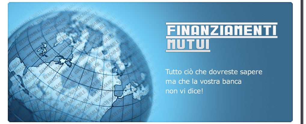 mutui finanziamenti agevolati